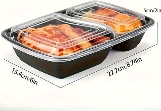 30pcs Large Capacity Meal Prep Containers